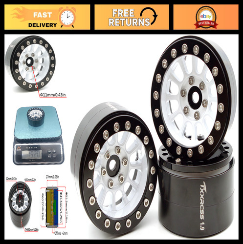 Beadlock wheels rims 32mm - 1.9,